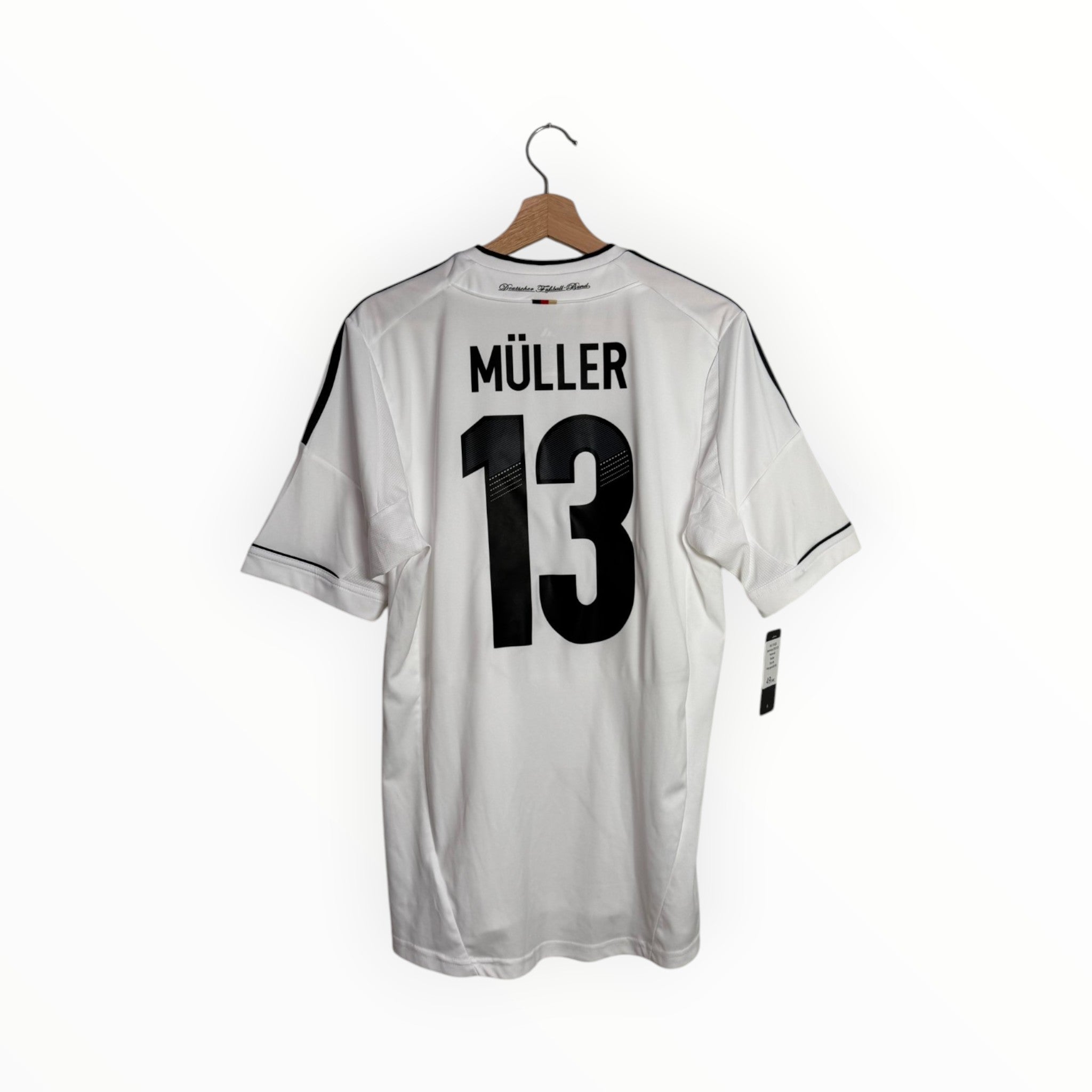 White football shirt Thomas Muller number 13