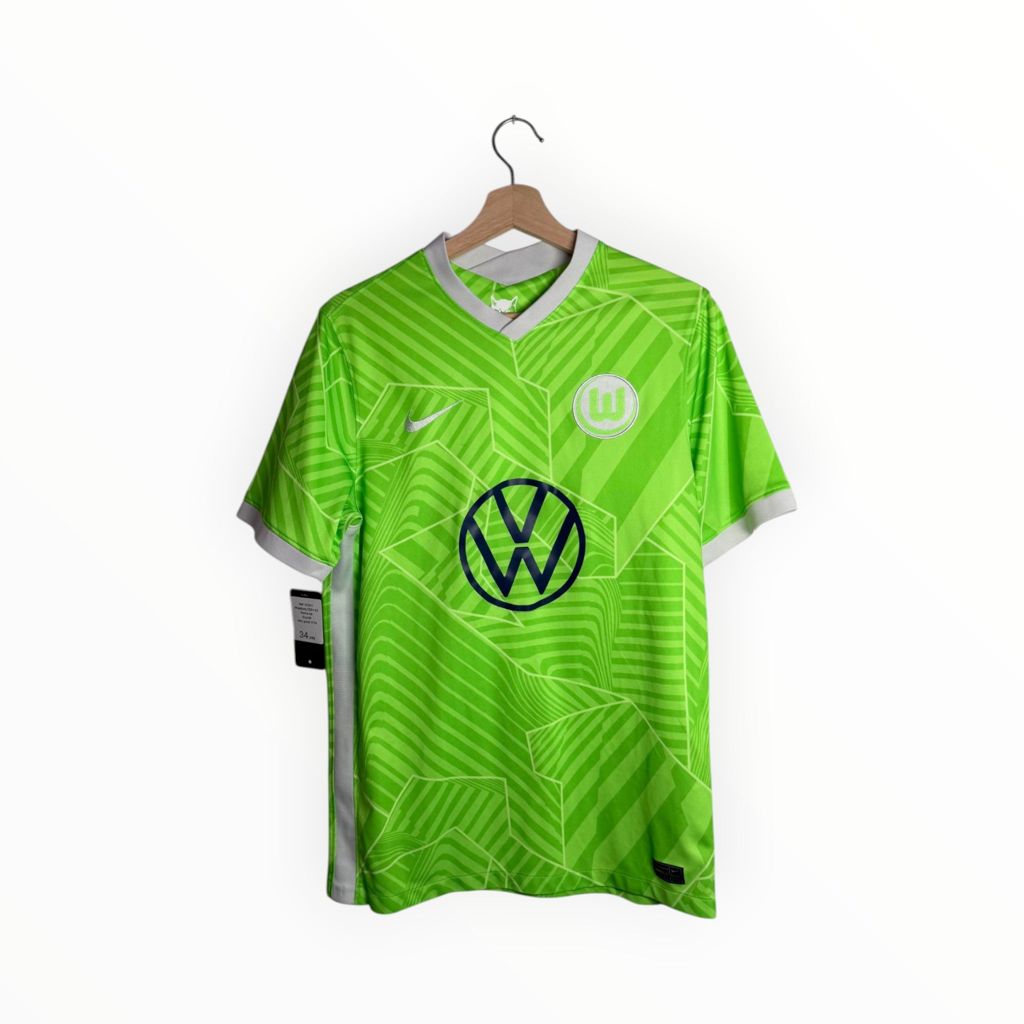 Wolfsburg football shirt nike green