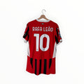 ac milan rafa leao jersey red and black