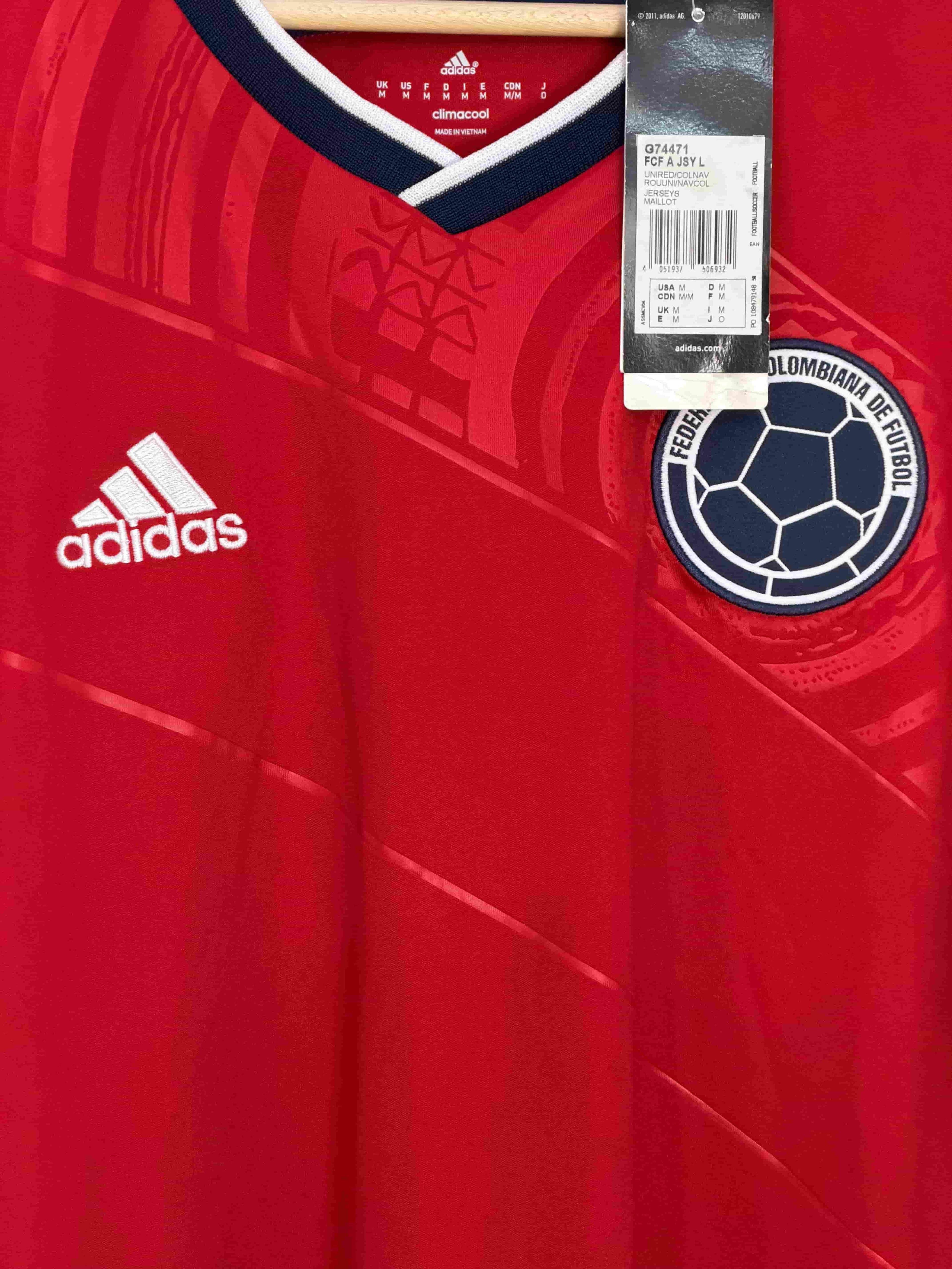 adidas colombiana red camiseta
