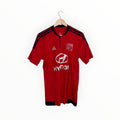 adidas red football shirt ol lyon