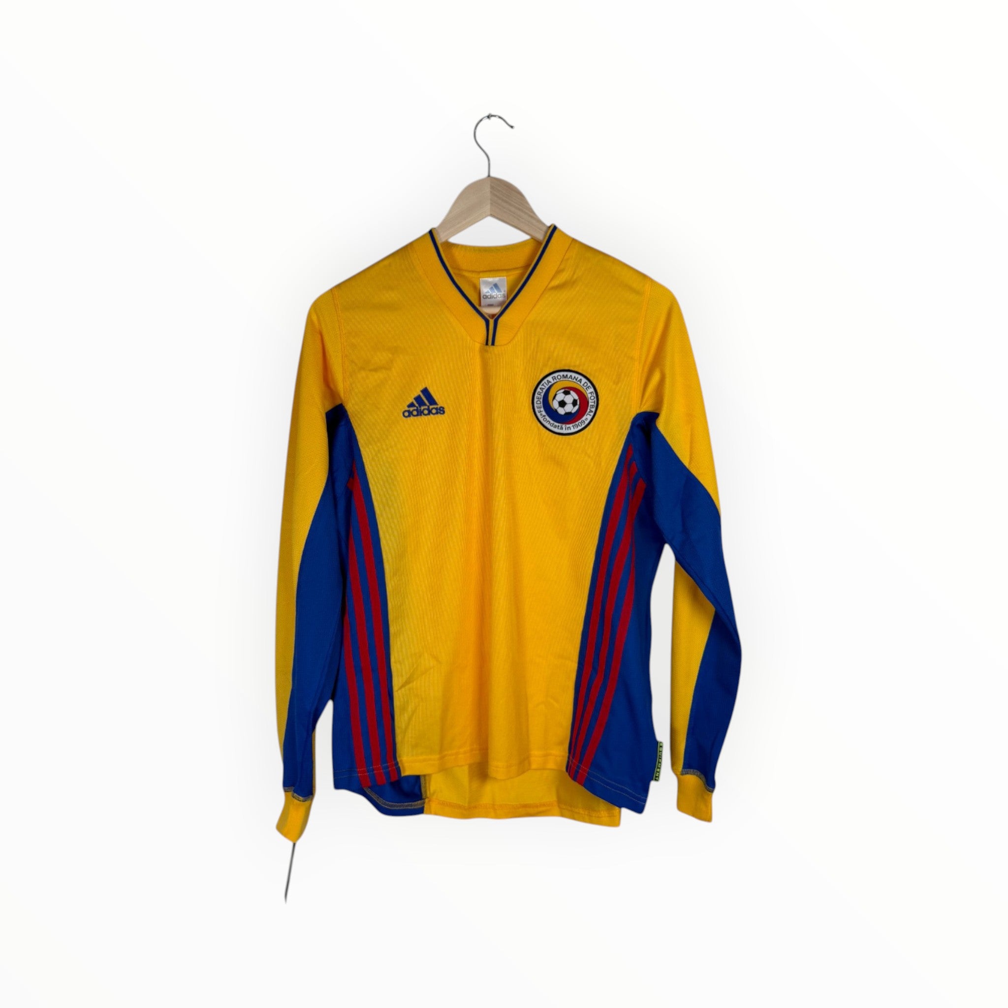 adidas romania long sleeve yellow