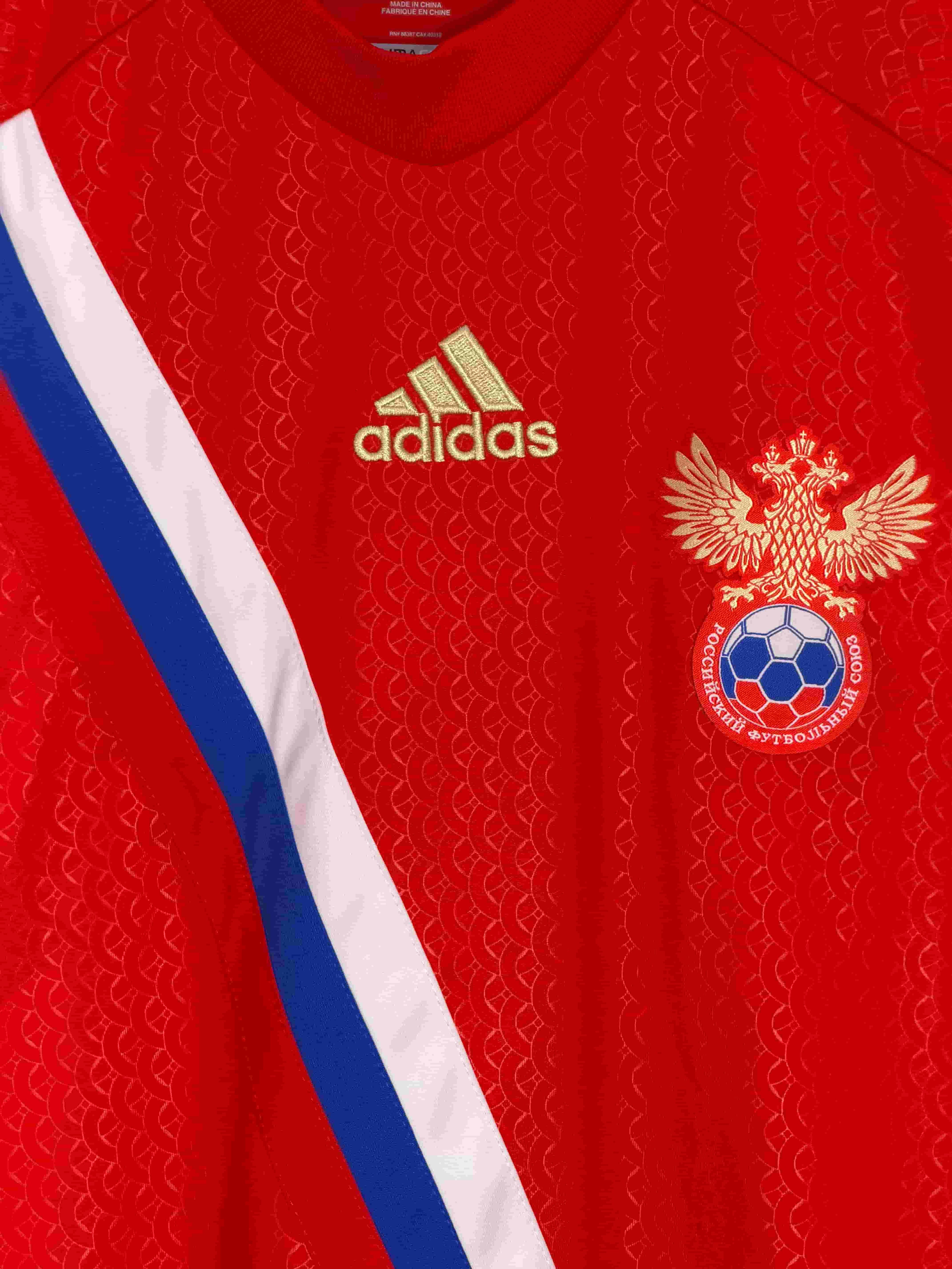 adidas russia red and gold