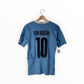 aguero football shirt city blue