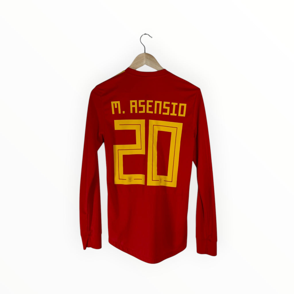 asensio spain player issue jersey