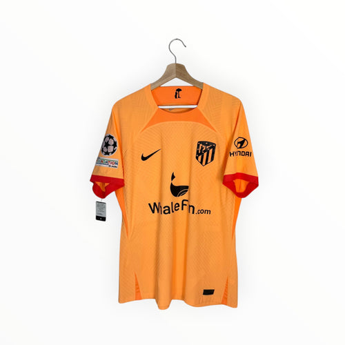 atletico football shirt orange nike