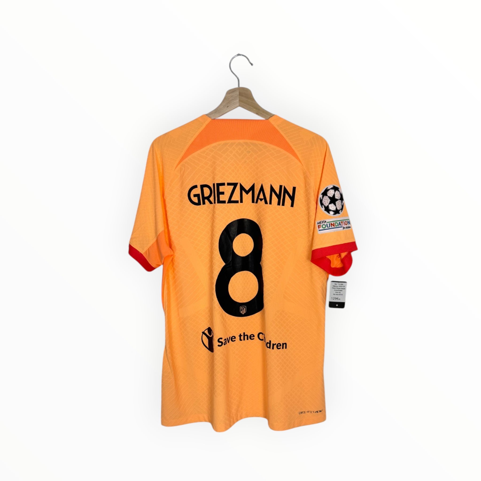 atletico jersey griezmann orange and black