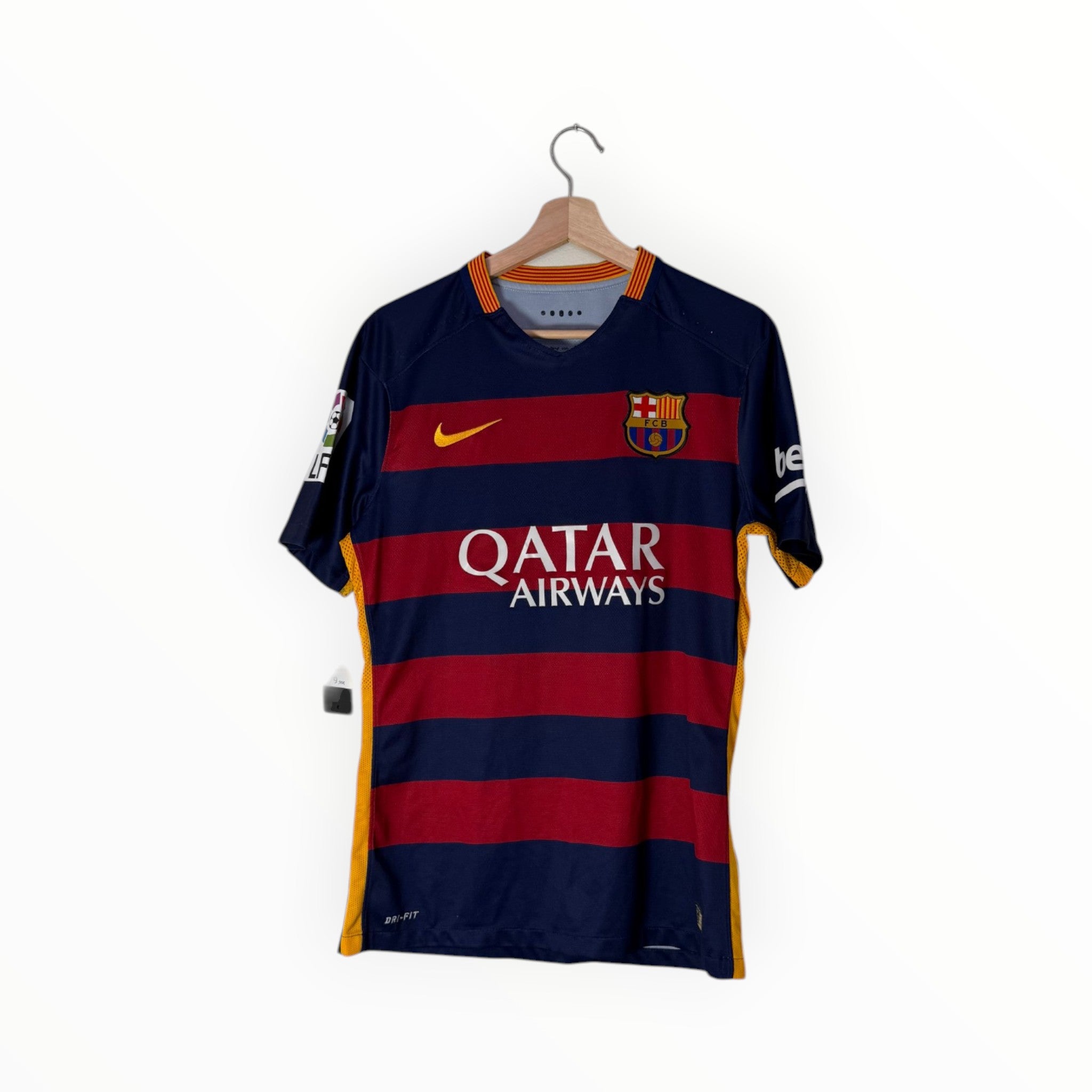 barcelona nike red and blue stripes qatar airways