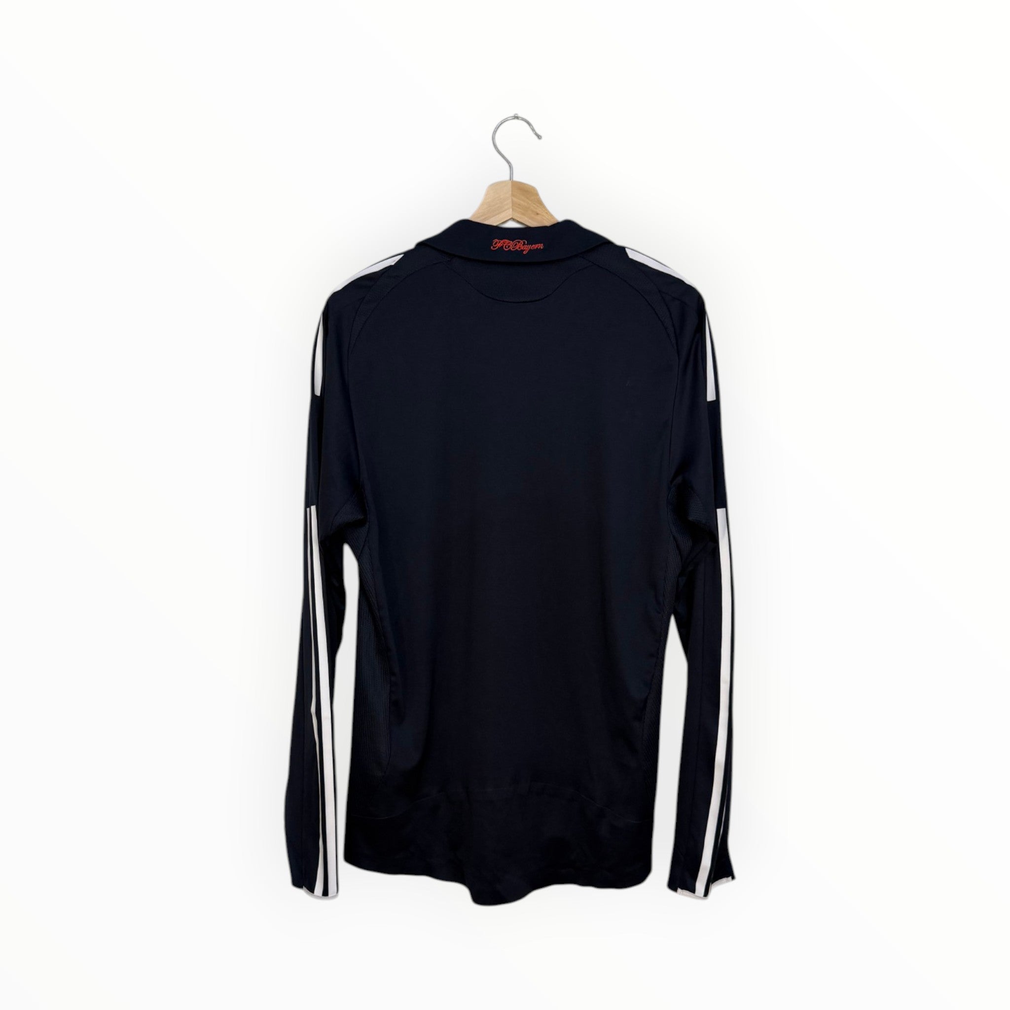 bayern football shirt black long sleeve
