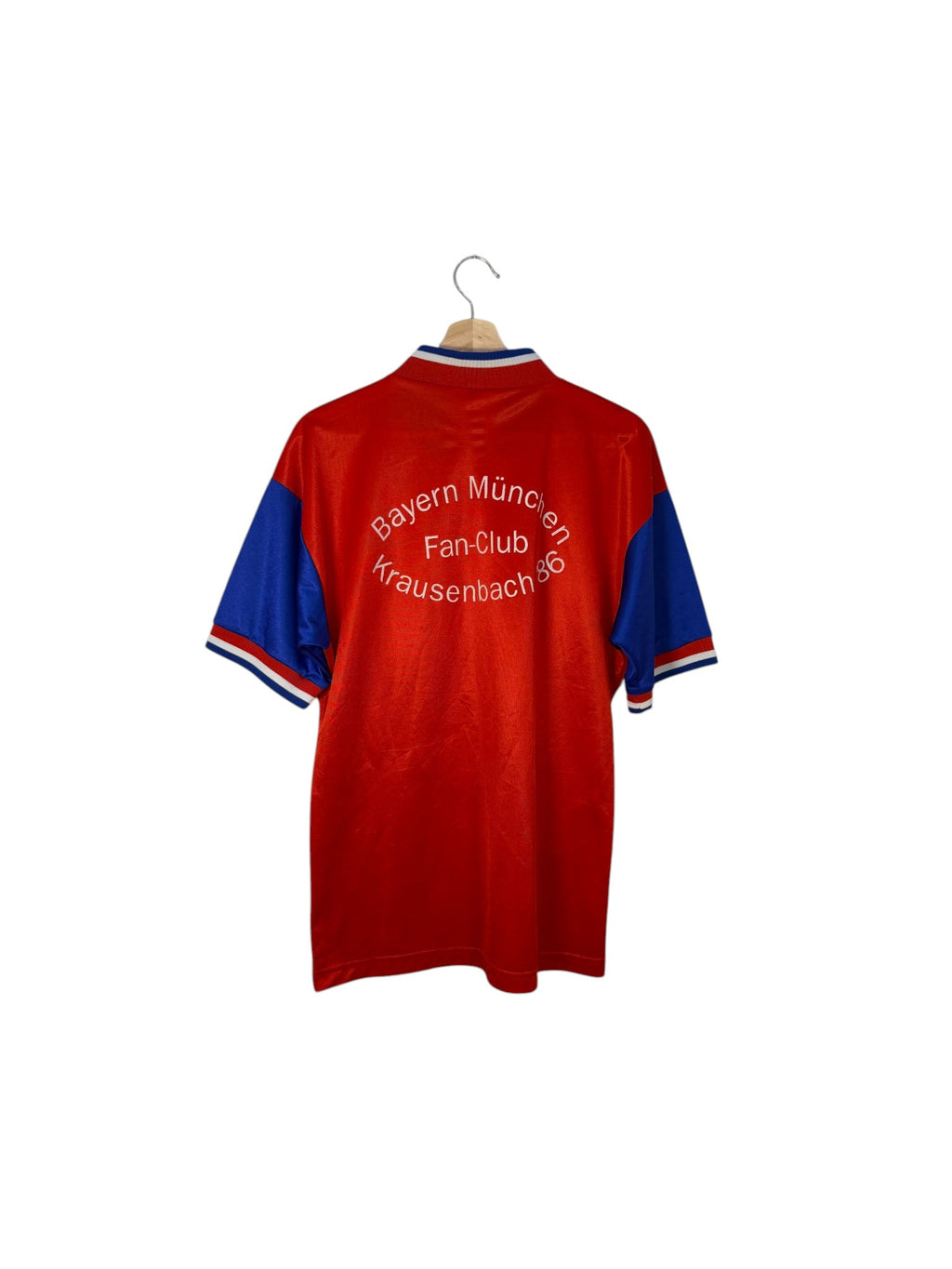 bayern munchen football shirt fan club red