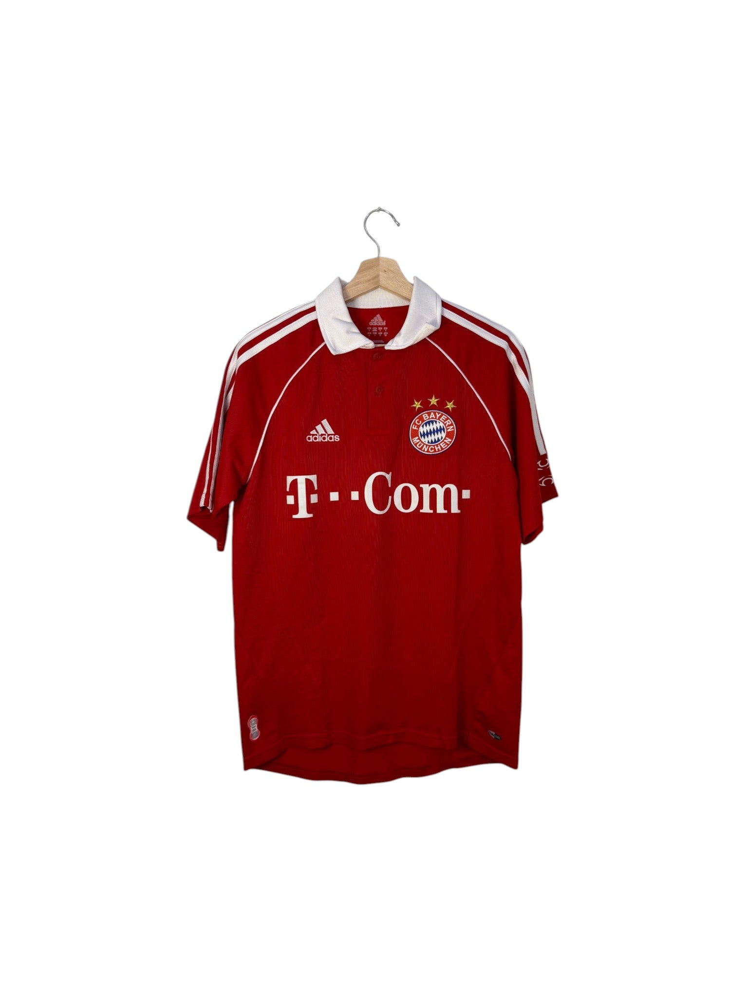 bayern munich t com jersey red and white