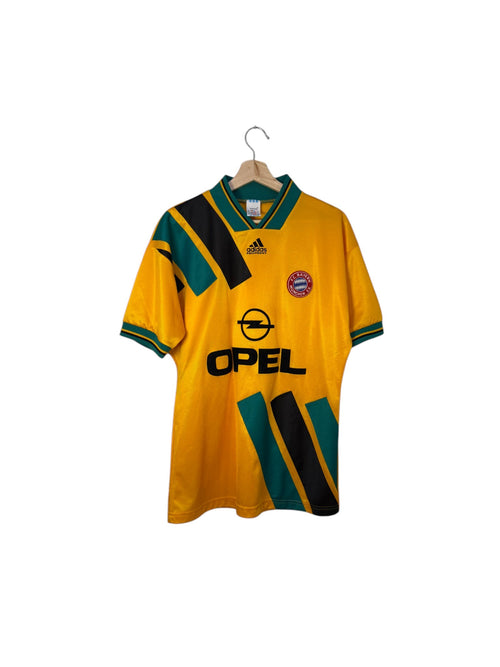 bayern munich yellow and green jersey opel