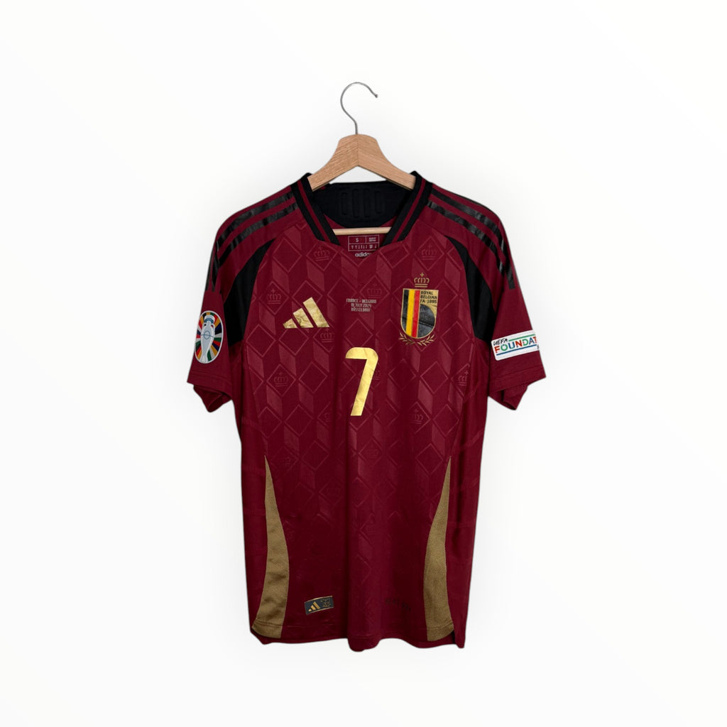 belgium football shirt adidas euro gold