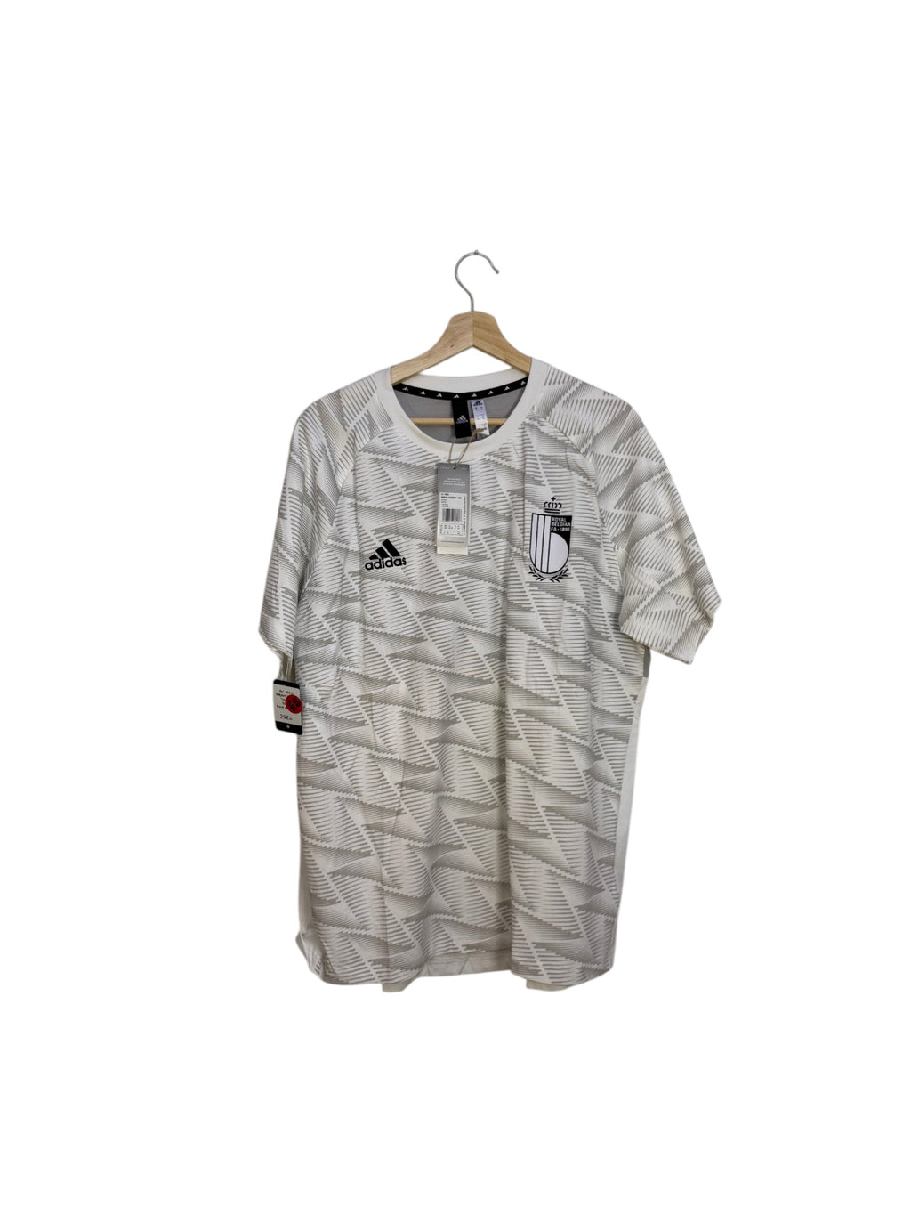 belgium grey t shirt adidas