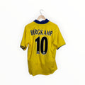 bergkamp yellow jersey arsenal
