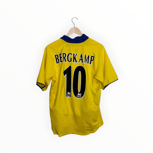 bergkamp yellow jersey arsenal