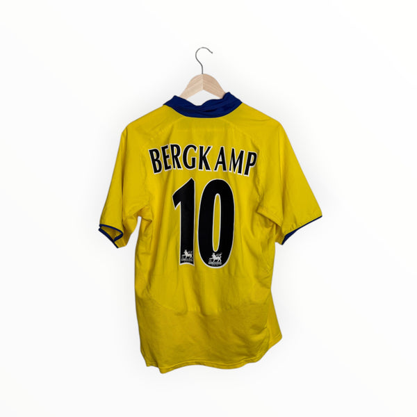 bergkamp yellow jersey arsenal