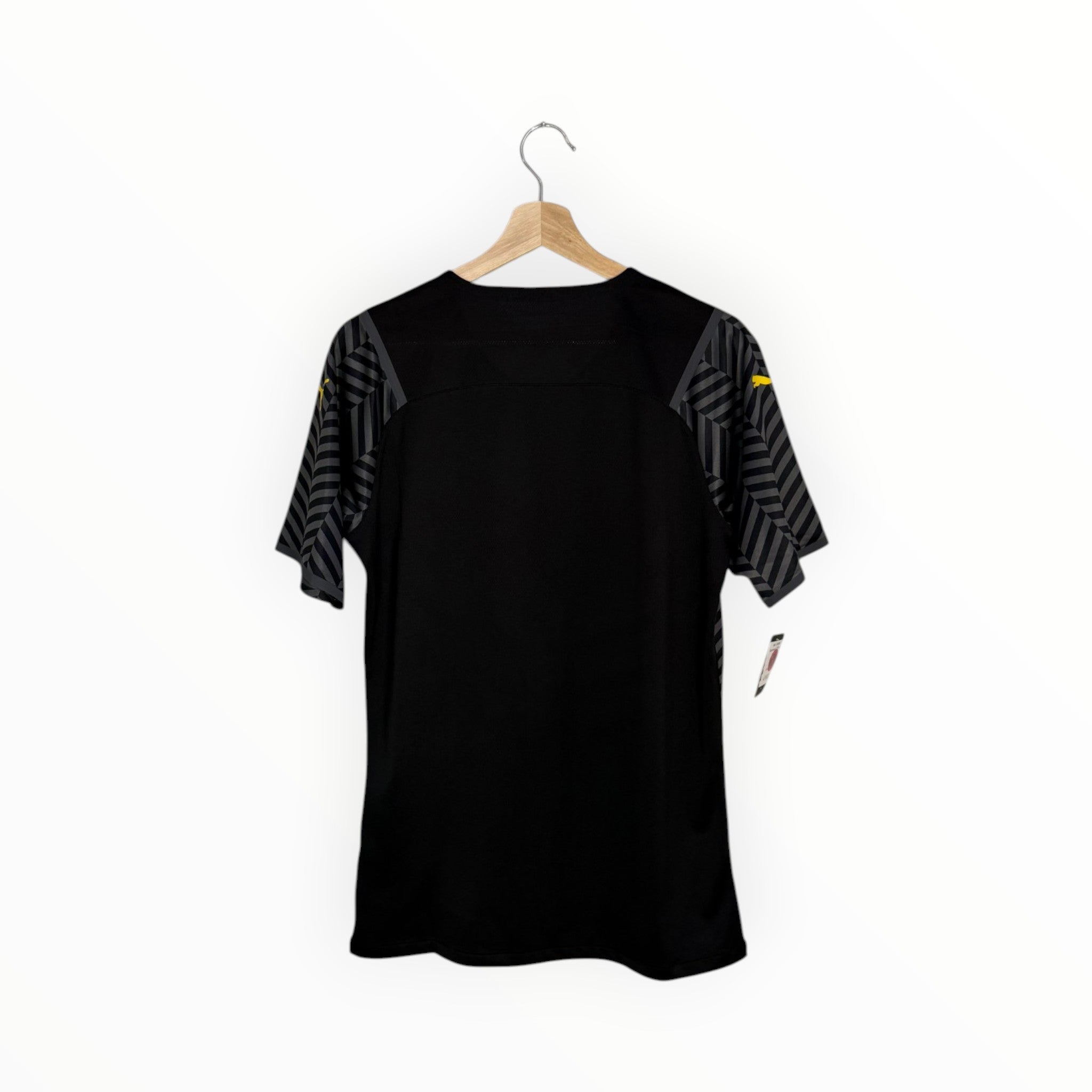 black and grey football shirt dortmund