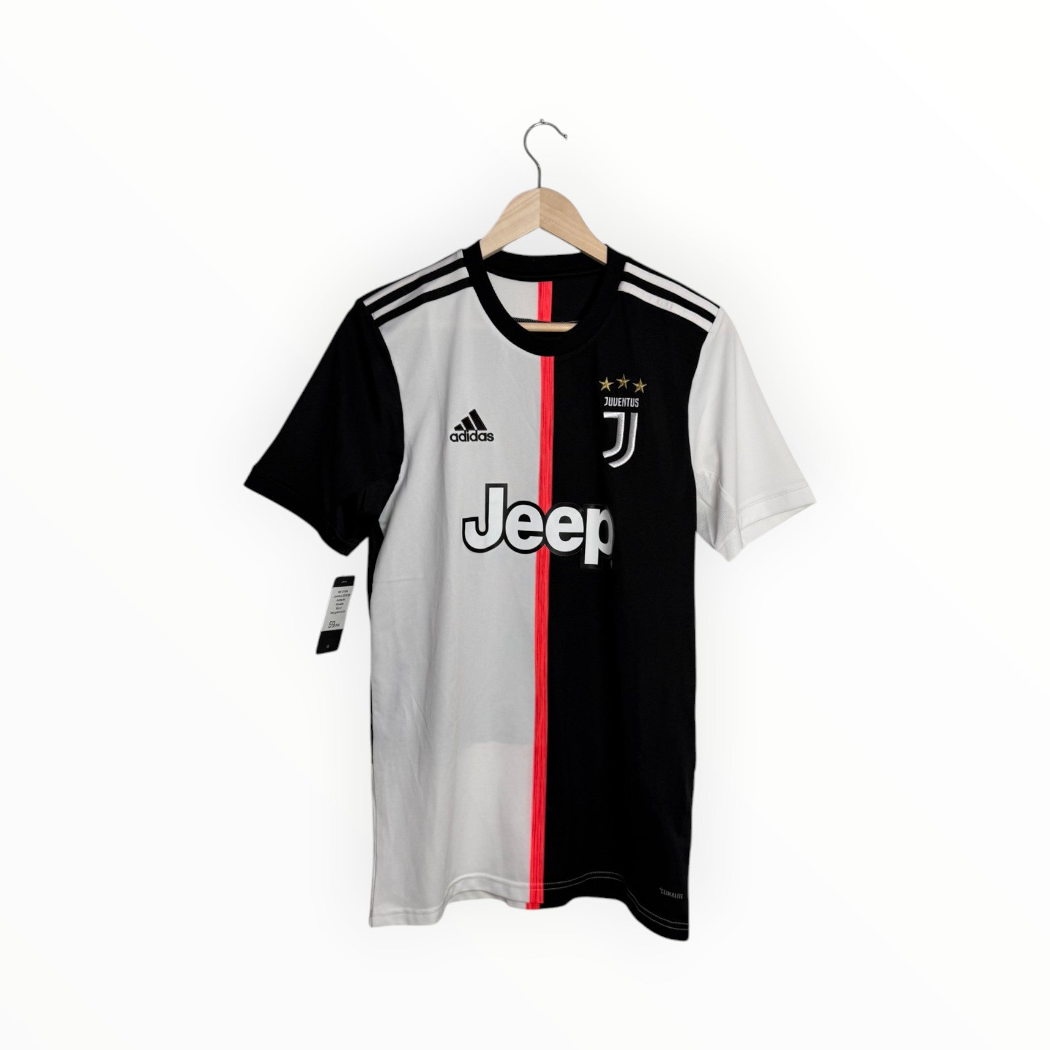 black and white jersey Adidas jeep