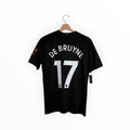 black football shirt Kevin De Bruyne number 17