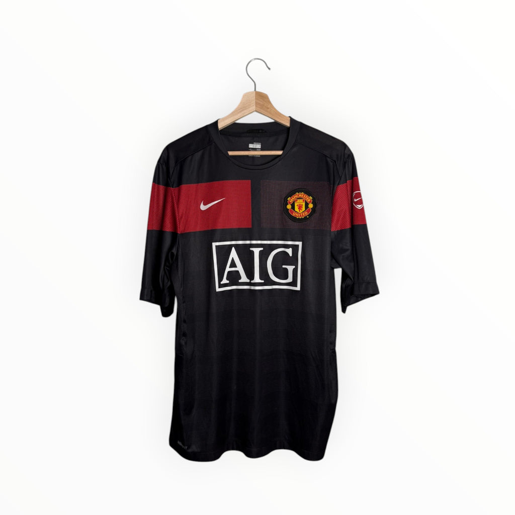 black football shirt nike manchester united