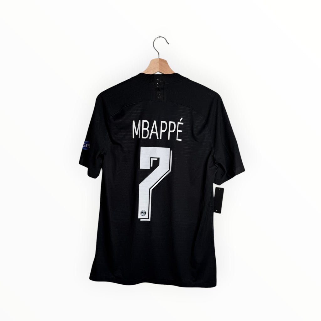 black jersey psg mbappe number 7 