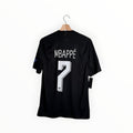 black jersey psg mbappe number 7 