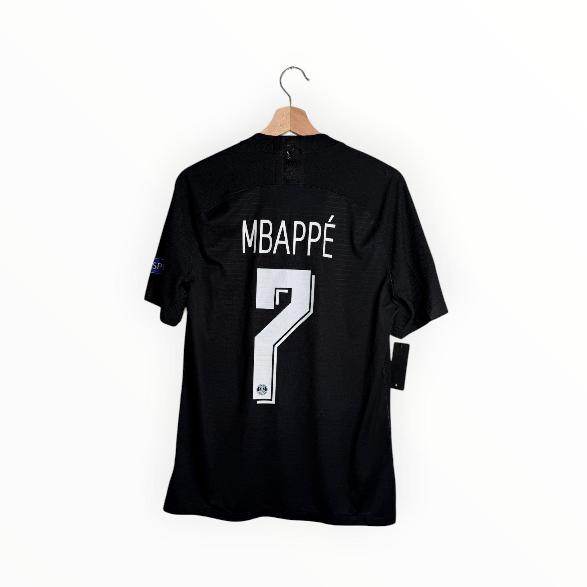black jersey psg mbappe number 7 