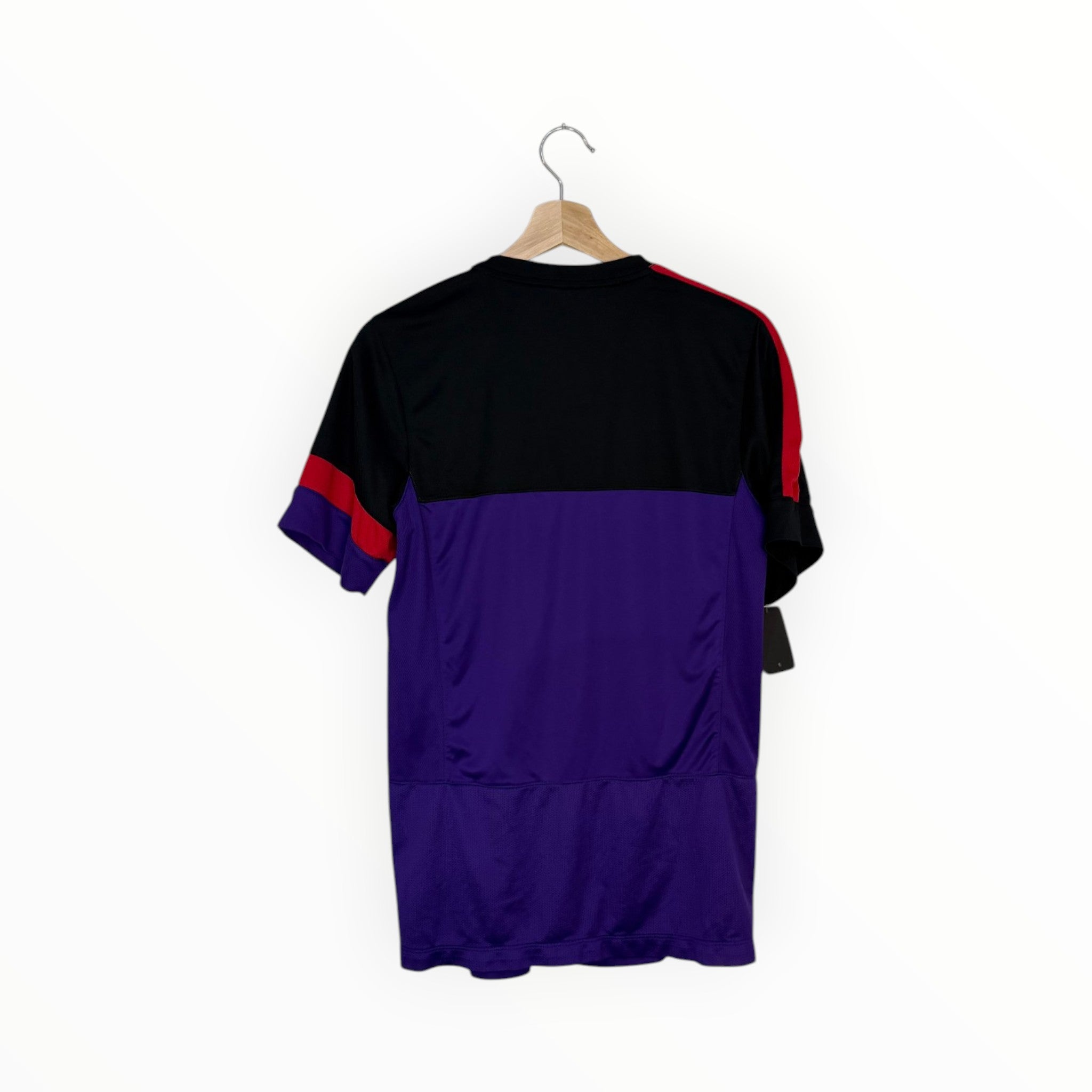 black red and purple jersey arsenal