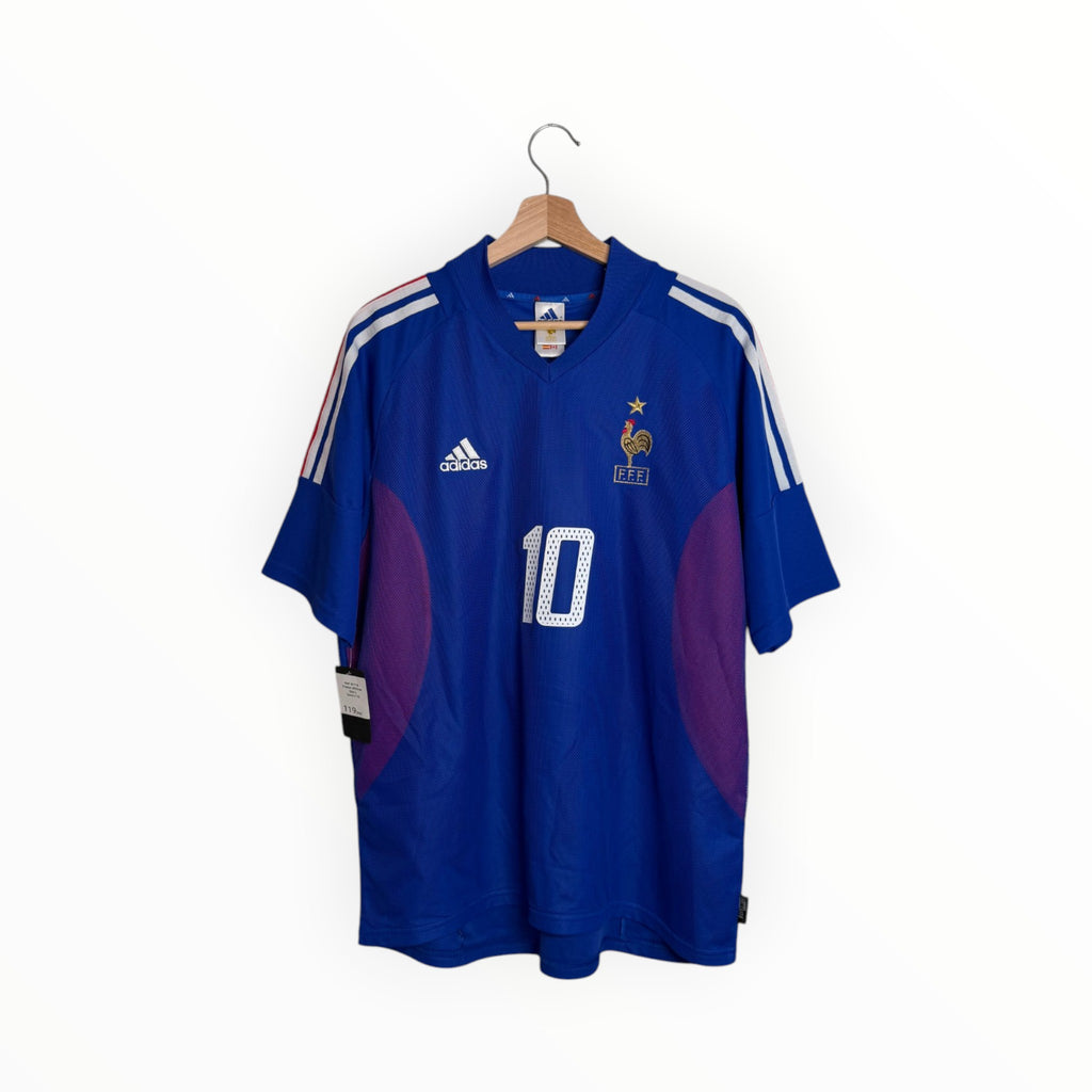 blue and purple football shirt france adidas number 10
