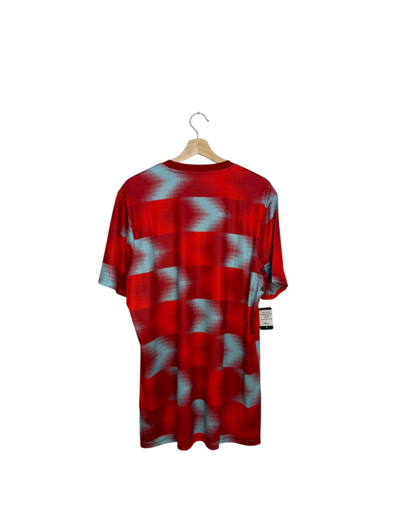 blue and red football jersey colombia
