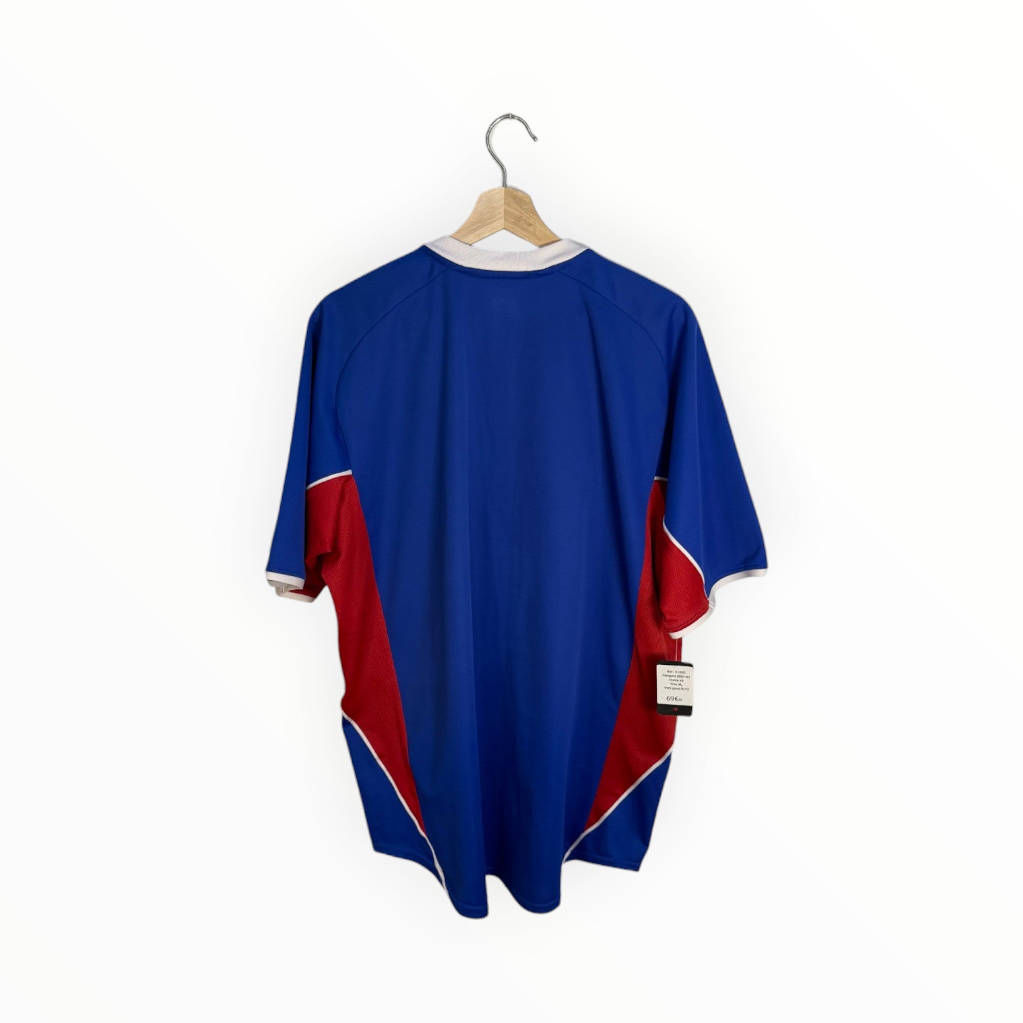 blue and red jersey glasgow rangers