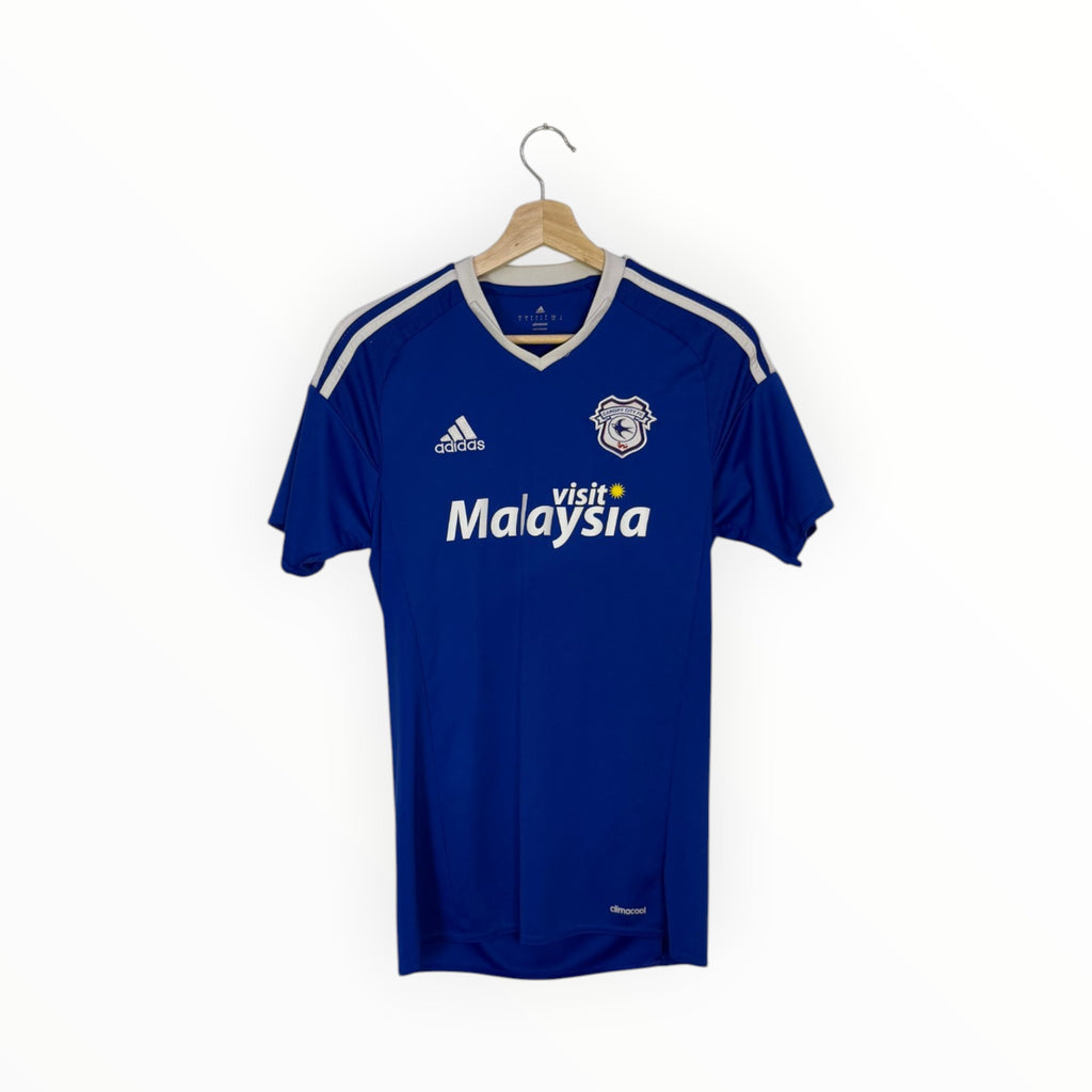 blue football shirt cardiff adidas visit malaysia
