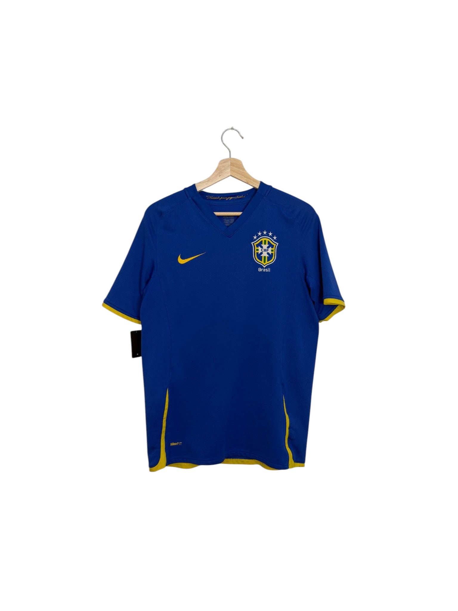 brazil nike yellow and blue jersey
