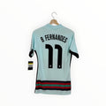 bruno fernandes football shirt portugal mint green