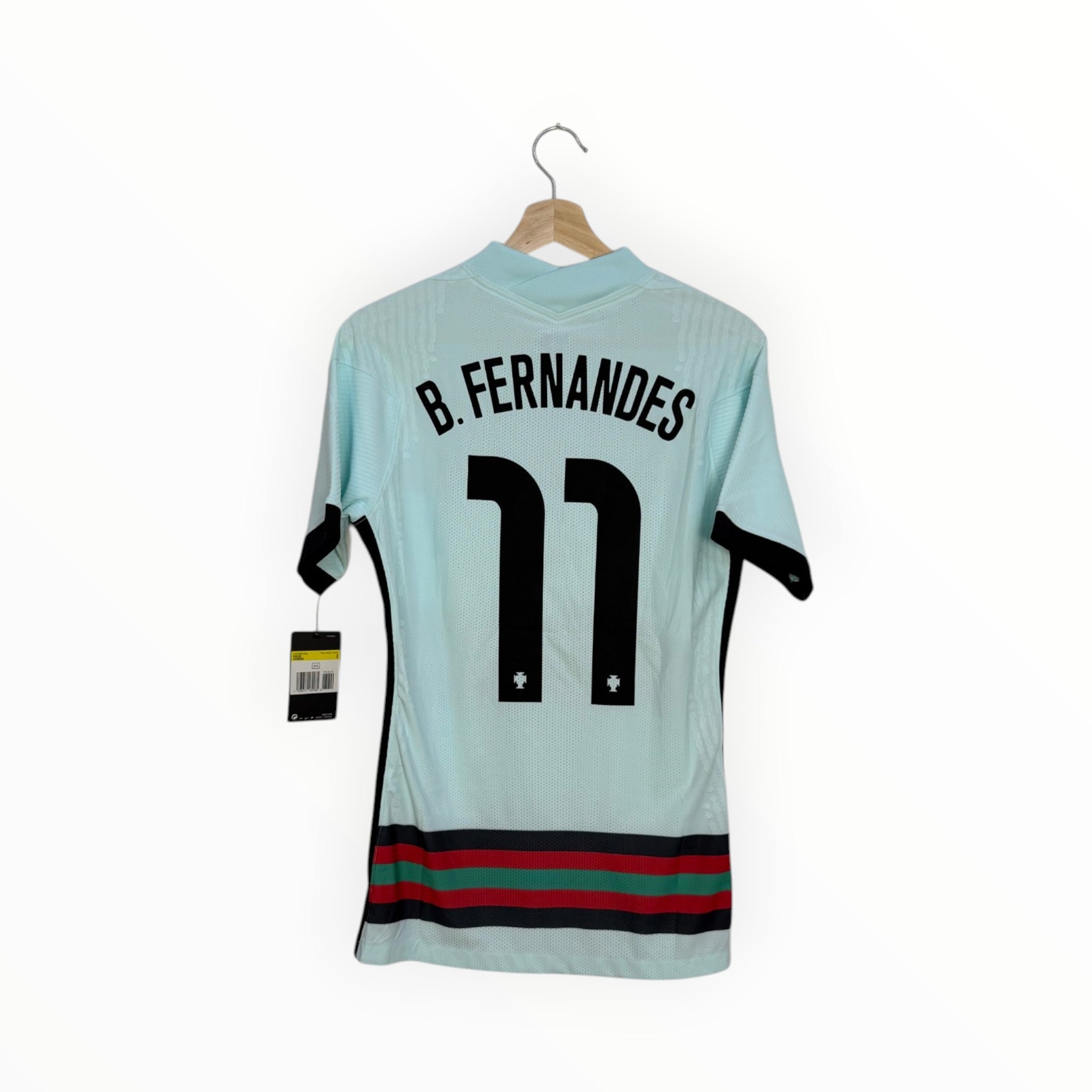 bruno fernandes football shirt portugal mint green