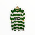celtic jersey green and white stripes nike