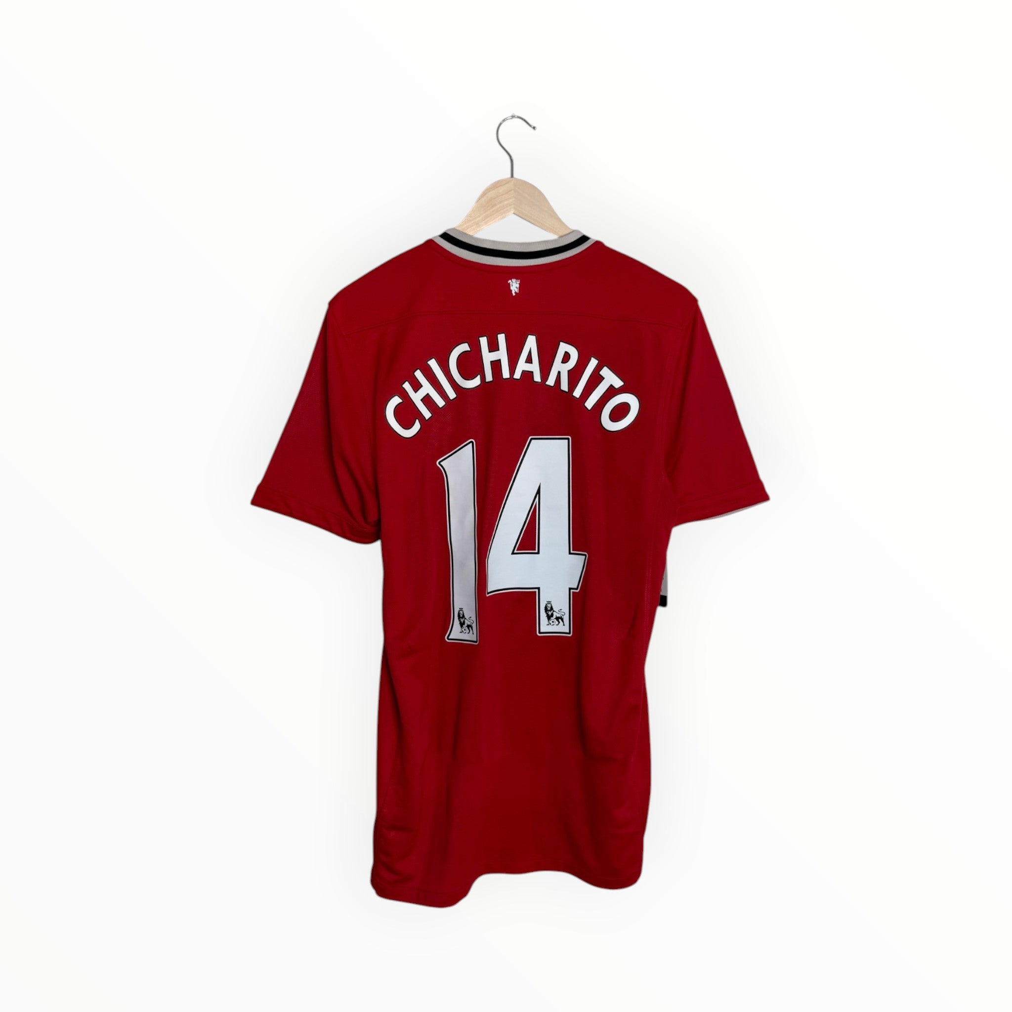chicharito football shirt red and white