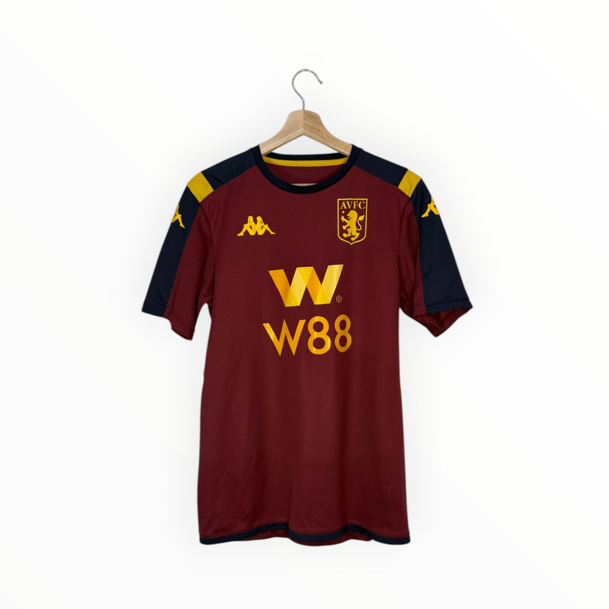 claret and navy yellow aston villa kappa