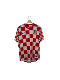 croatia red and white nike football shirt