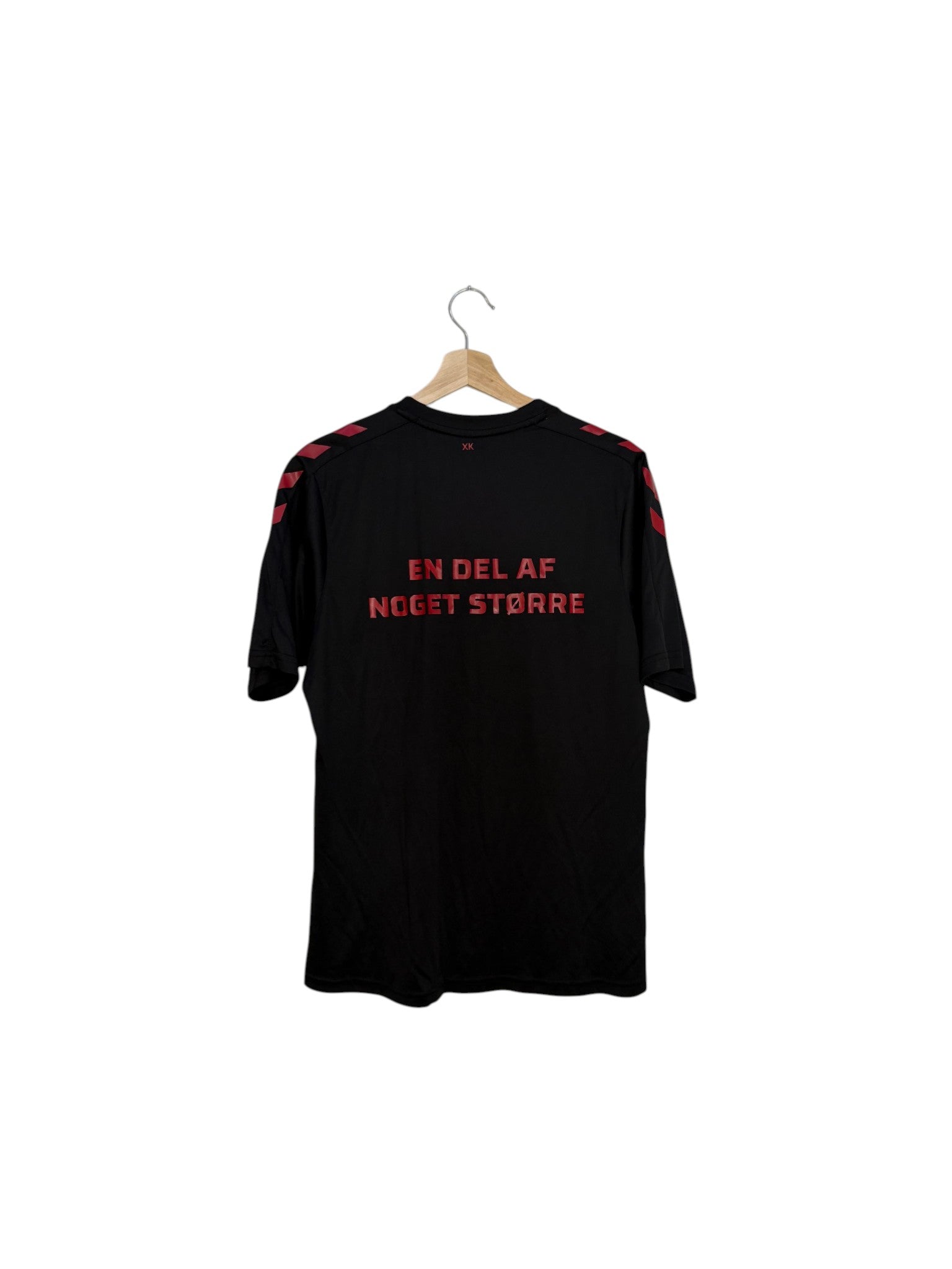 denmark black and red shirt