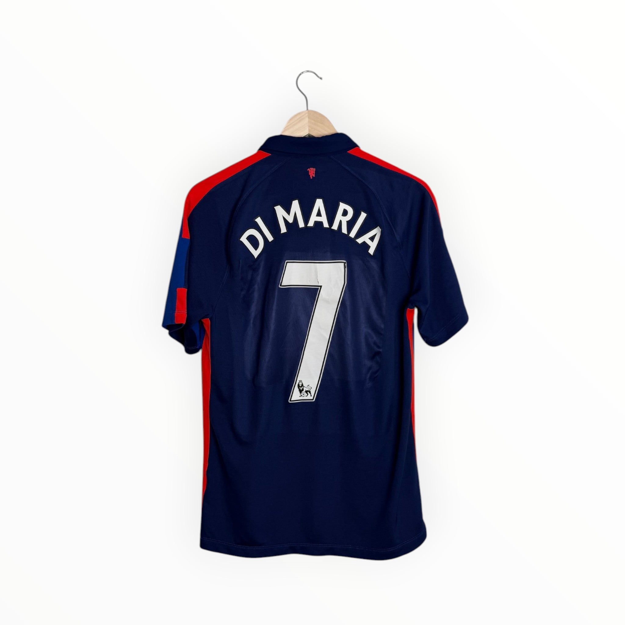 di maria blue football shirt manchester