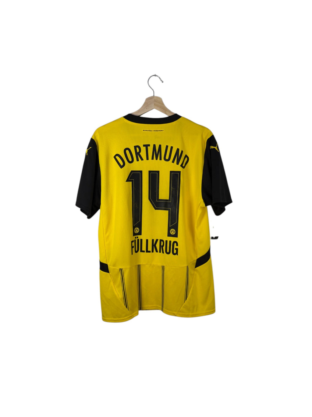 dortmund 14 fullkrug jersey yellow and black