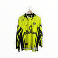 dortmund football shirt vintage nike yellow and black