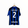 Inter Milan 2022-23 Home kit Player version Dumfries, Size L, Excellent 9/10