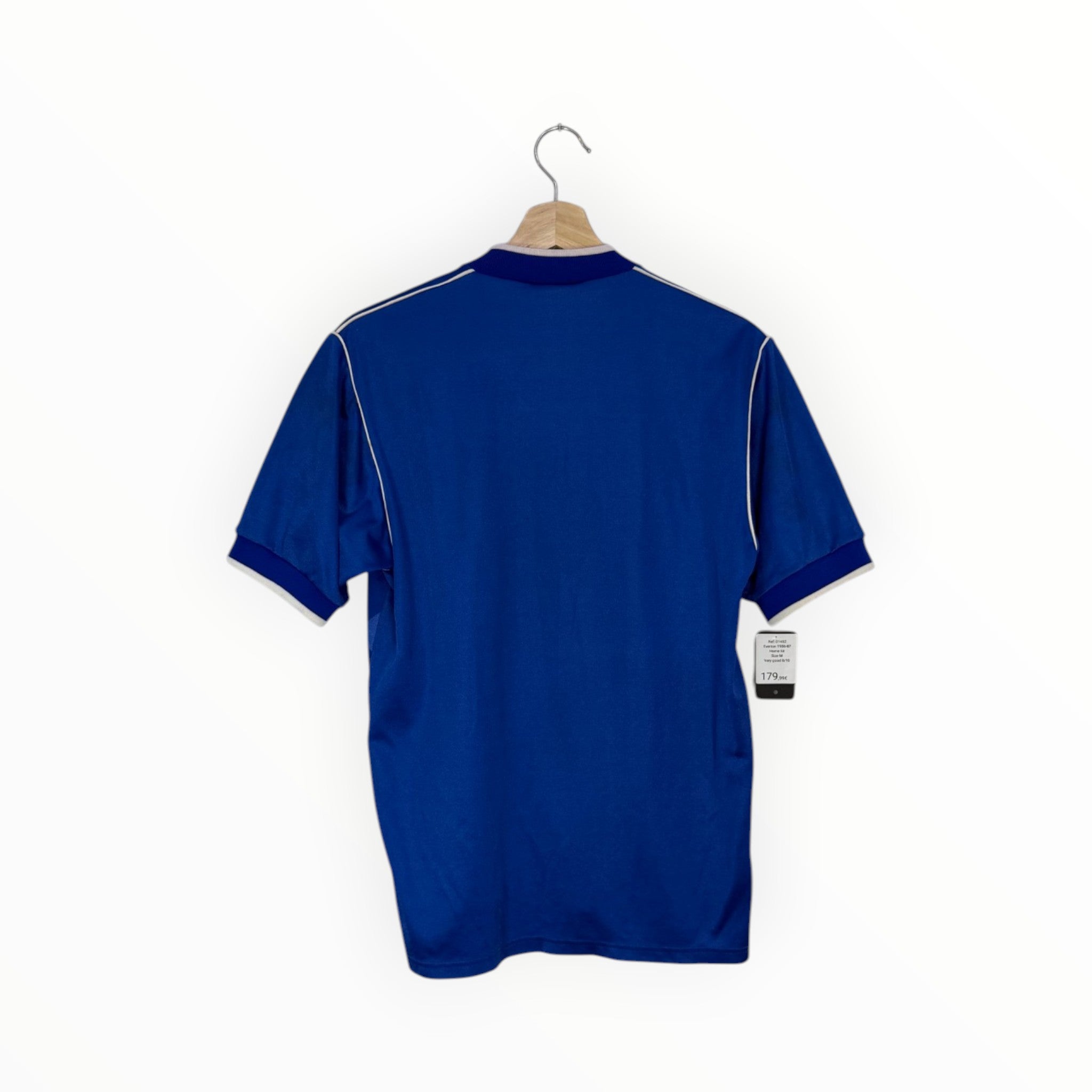 everton blue kit umbro 80'