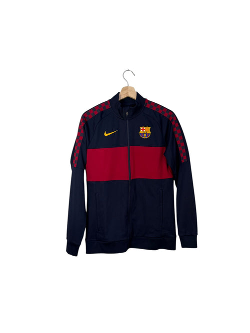 fcbarcelona jacket navy and red