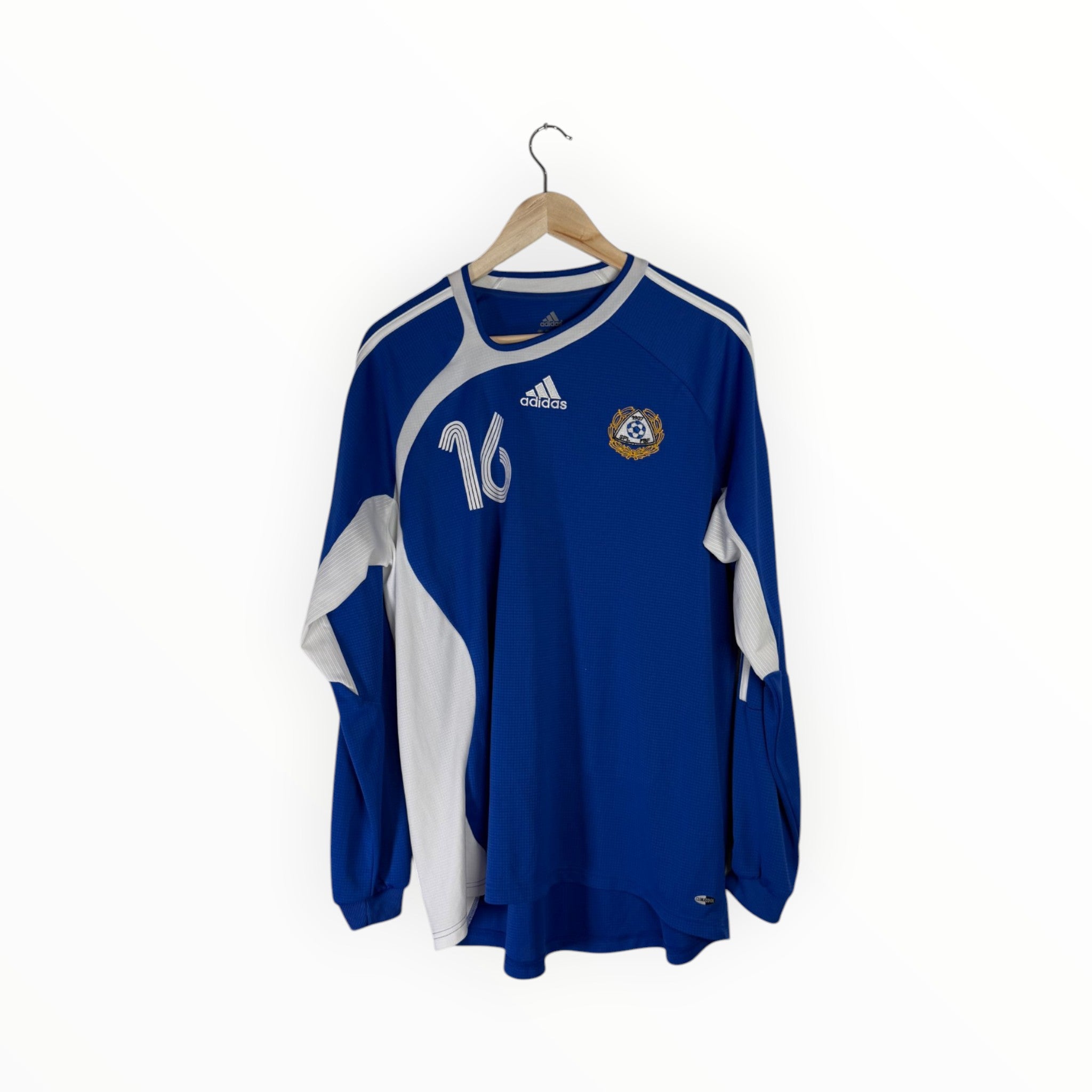 finland long sleeve blue 2006 kit suomi