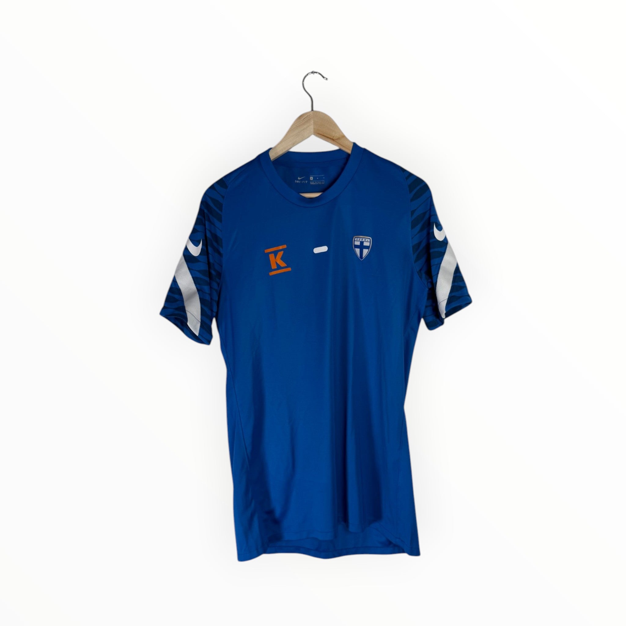finland training kit blue nike