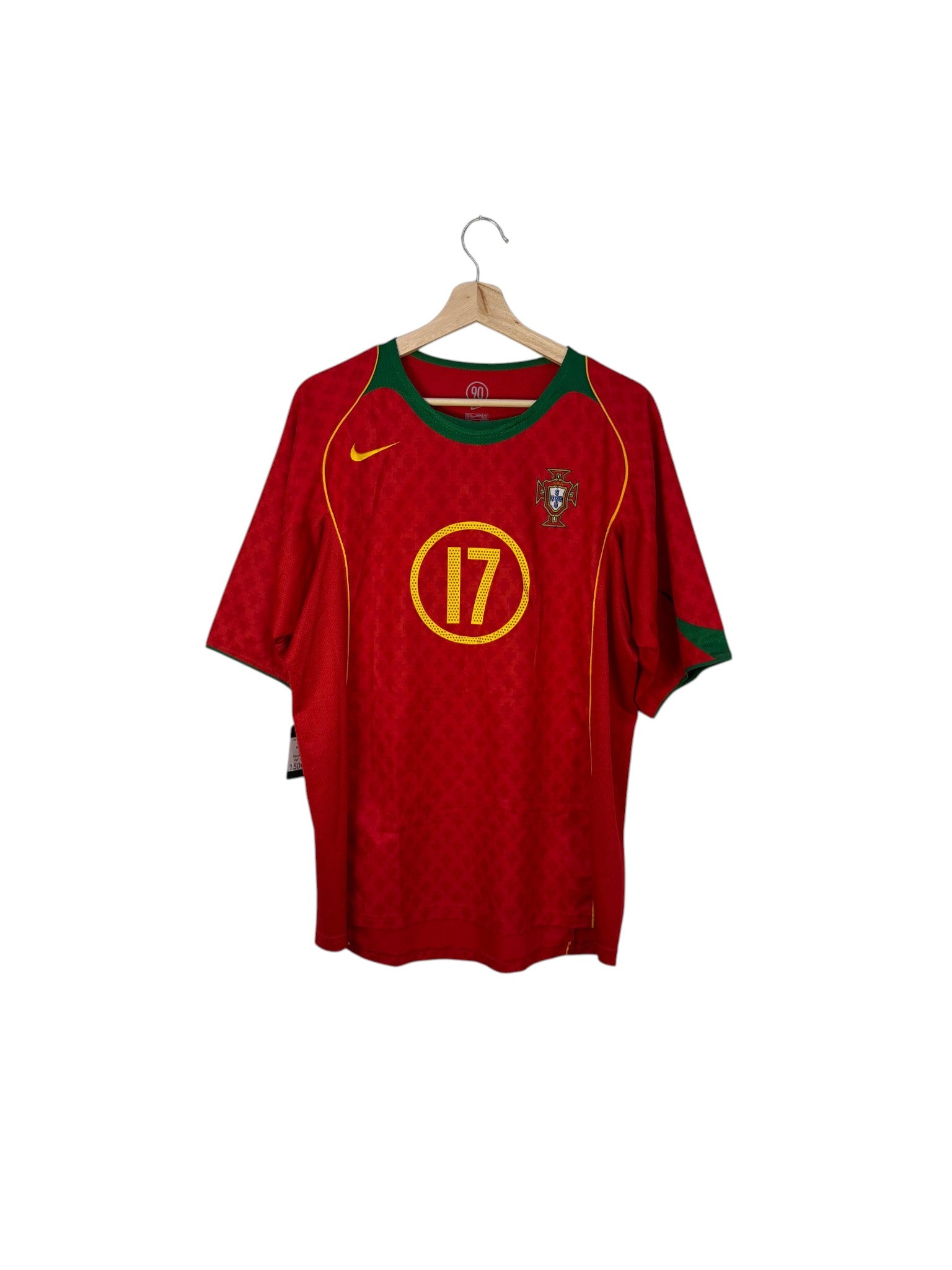 football shirt portugal nike green collar